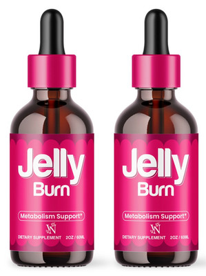 JellyBurn Drops for Metabolism Dietary Supplement Jelly Burn 2Pack 60serv