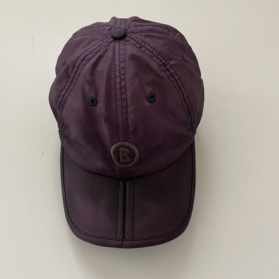 Bogner Purple Technical Purple Dad Hat LARGE  Lux Cap Men Travel Foldable Brim