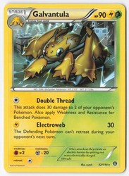 Galvantula 42/114 XY - Steam Siege Rare