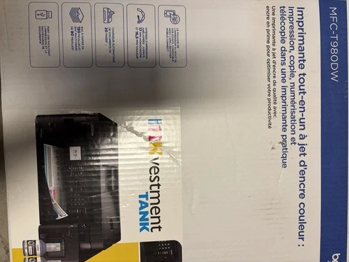 Brother MFCT980DW Wireless Color Inkjet All-in-One Printer - product listing photo
