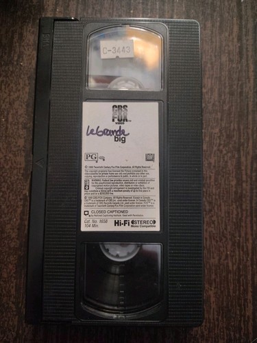 Big (VHS, 1988) Tom Hanks - Imagen 5 de 5