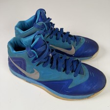 Nike Team Hustle D 7 GS Athletic Shoes Blue US Youth 6Y Basketball Sneakers