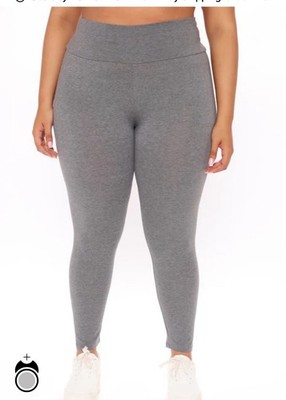 Fashion Nova - Brooke Leggings - Heather Grey Xl