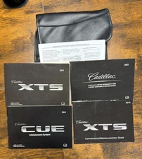 2013 Cadillac XTS Owners Manual Packet With Case, Complete & Clean. VG Cond.