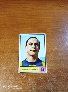 Figurina Calciatori DEPETRINI VERONA Ed. MIRA 1966 67 DA RECUPERO