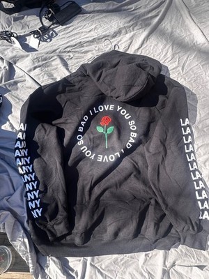 LANY ''I Love You So Bad'' Band Tour Merch Hoodie Pullover Sweatshirt 2XL
