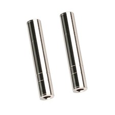 6.35mm Female to Female Guitar Plug Audio Cable Connector Jack Adapter