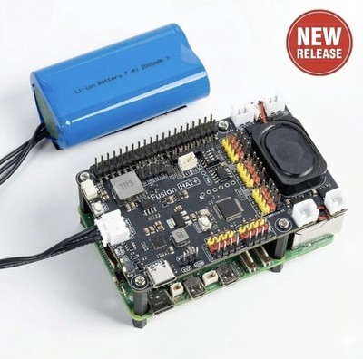 SunFounder Fusion HAT+ Erweiterungsboard für Raspberry Pi, 12 PWM, 4 DC-Motor,