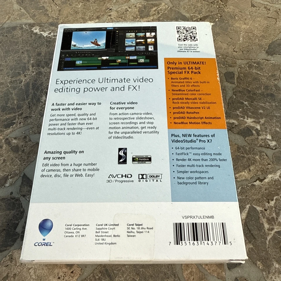 Corel VideoStudio Ultimate x7 Windows XP Vista 7 8 - Image 2 of 3