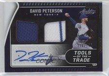 2022 Absolute Tools of the Trade 2 Swatch Signatures David Peterson Auto 2a9