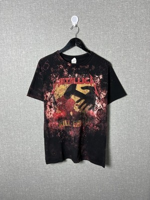 AAA Style Metallica Kill Em All Over Print T-Shirt Herren Rock Band Tee...