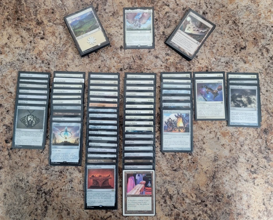 Teshar Combo Commander Deck – Infinite Artifact Loops – Mono White EDH 100 Cards - Image 4 of 4