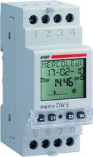 INTERRUTTORE ORARIO TIMER DIGITALE PROGRAMMABILE DA BARRA DIN VEMER VP871800