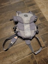 Chicco Ultra Soft Infant Baby Carrier 7.5-25 lbs - 2-Ways to Carry Gray USED