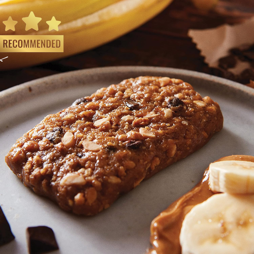 Peanut Butter Banana Dark Chocolate Energy Bars 68g 12 Pack Organic Non-GMO - Picture 8 of 12