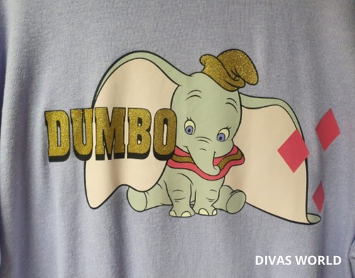 Disney Dumbo Fleece Sweatshirt Ladies Pullover Jumper Ladies PJ PRIMARK - Picture 5 of 7