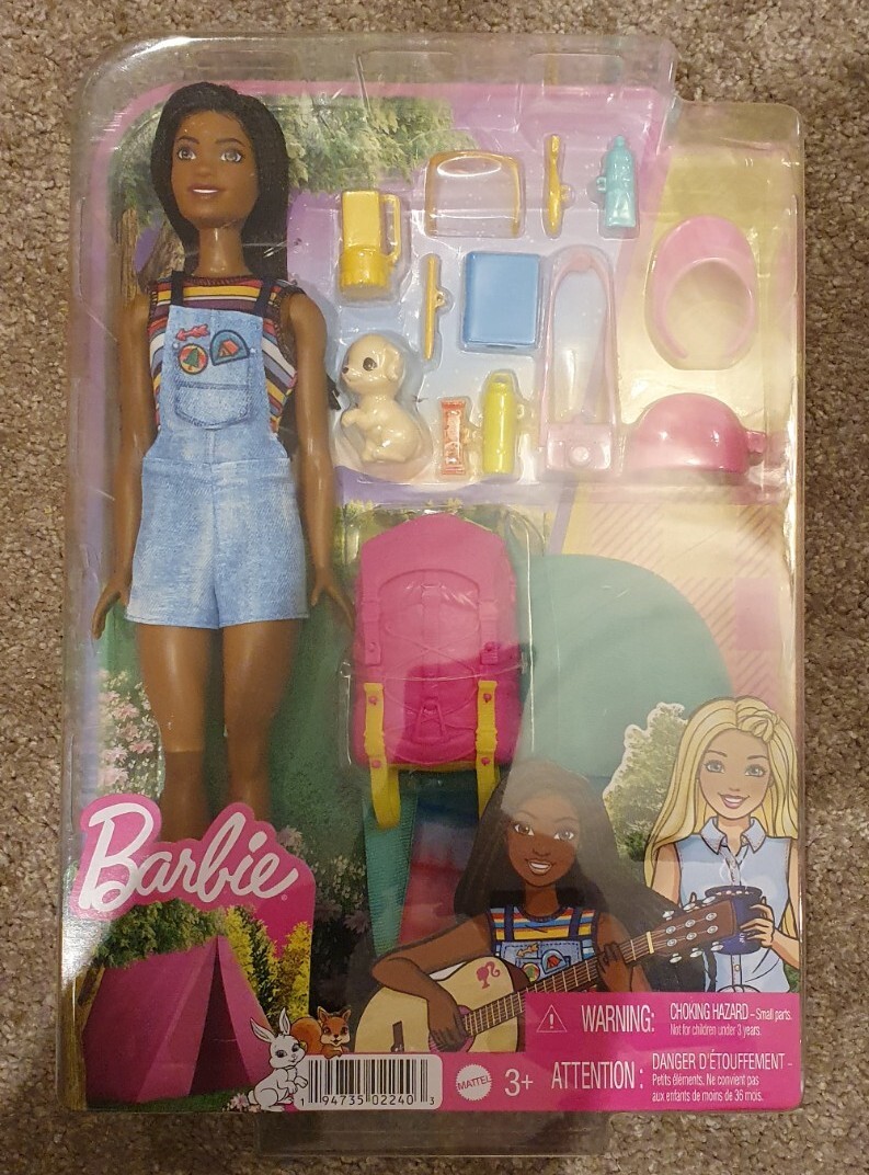 Barbie It Takes Two Camping Brooklyn Doll with Puppy Official Mattel - Image 2