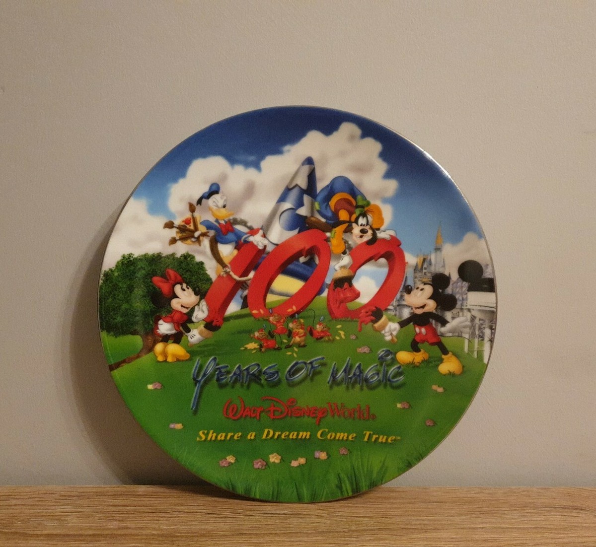 ディズニー 100 Years of Magic プレート ディズニー 100 Years of Magic プレート Walt Disney World 100 Years