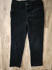 Vintage Boy's Ralph Lauren Polo Corduroy Black Pants Size 10