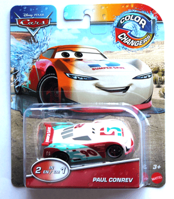 Disney Pixar Cars 2020 Color Changers Paul Conrev Save 8/%