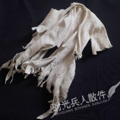 1/6 Scale Fake Two White Broken Robes Model For 12'' Action Figure Body