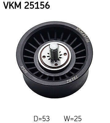 SKF VKM 25156 UMLENK-/FÜHRUNGSROLLE, Zahnriemen Rechts Oben FÜR Chevrolet Daewoo-image