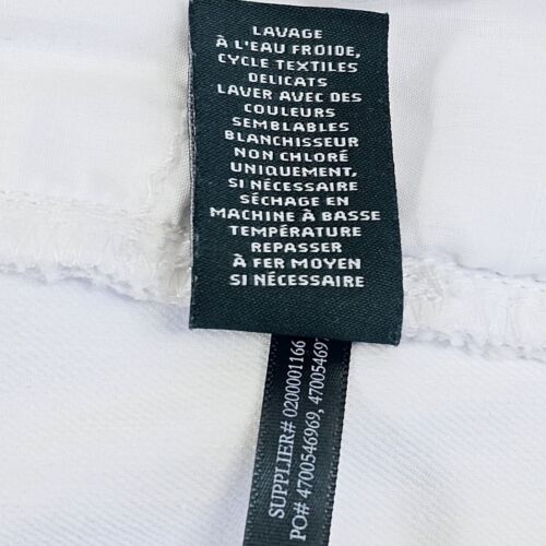 Lauren Ralph Lauren Women Size 16 White Modern Straight Stretch Jeans - Picture 7 of 20
