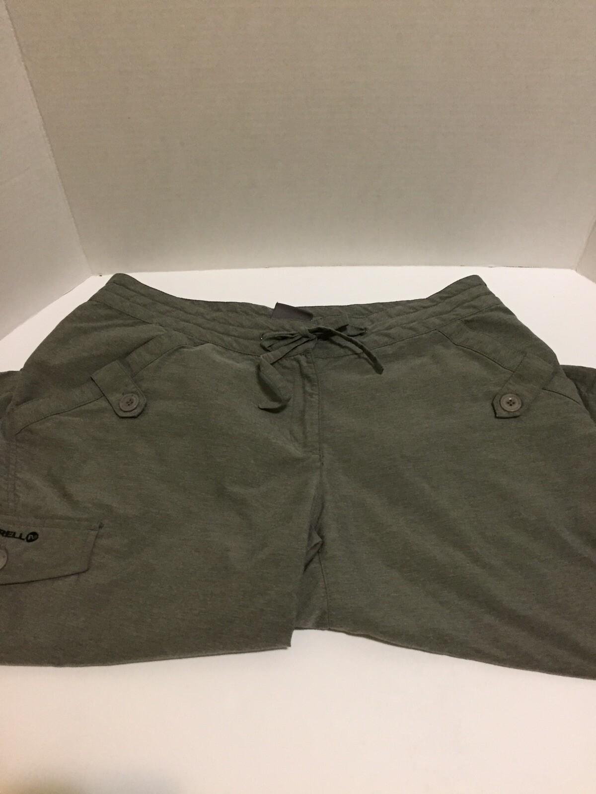 MERRELL donna taglia 8 grigio Opti stoppino UPF 50+ ritagliato escursionismo outdoor Capri