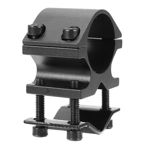 1" Barrel Clamp Adapter 25.4mm Flashlight Laser Mount Scope Ring Holder - Picture 2 of 5