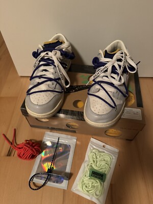 Nike X Off White Dunk Low Lot 23/50 Gr.40