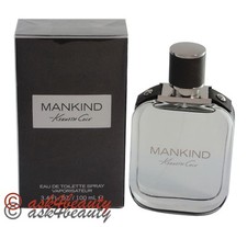 Mankind by Kenneth Cole 3.4oz/100ml Edt Spray For Men New In Box