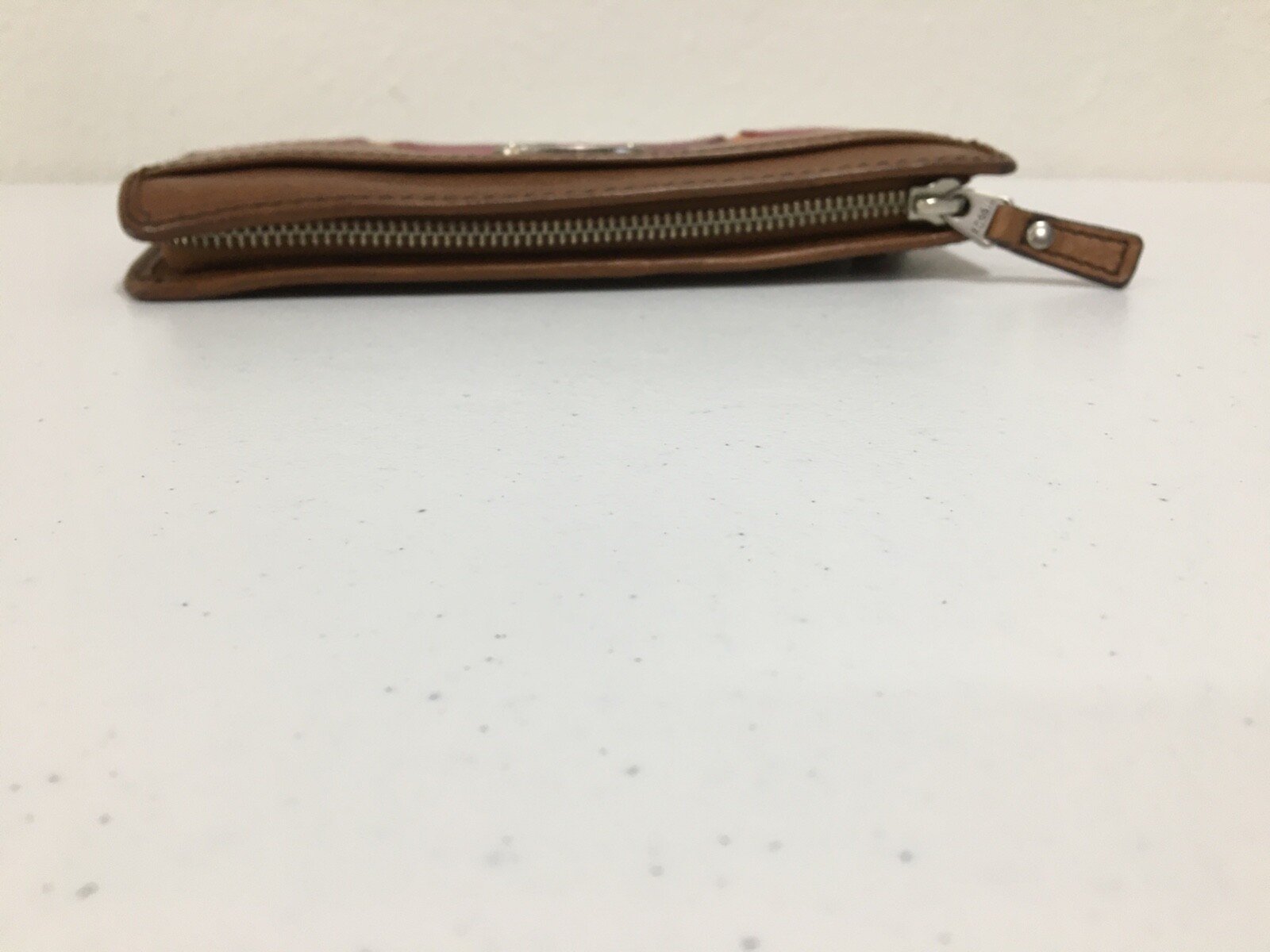 Fossil Maddox Multicolor Patchwork Brown Leather … - image 19