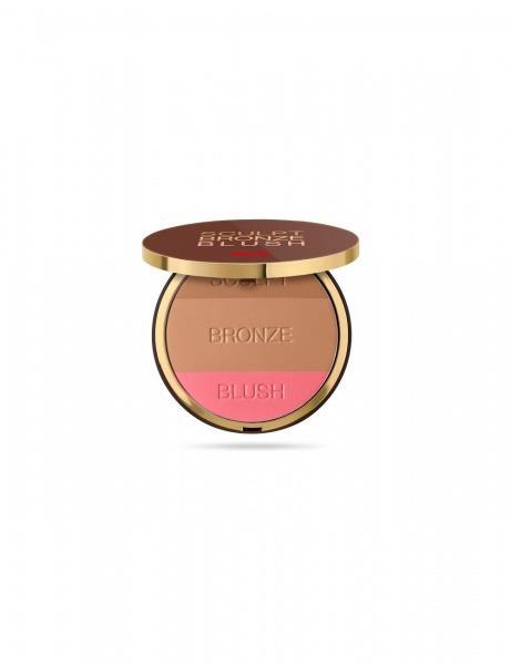 Pupa Milano Sculpt Bronze Blush Light Skin 30g