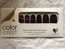 Color Street 100% Real Nail Polish Strips New York Minute Made In USA NEW