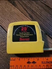 Starrett Tape Measure 25 ft - Assembled in Charleston, SC - Vocation Rehab Dept.