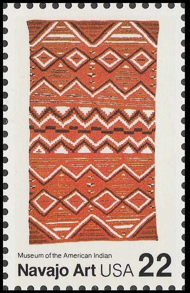 ミ*ネ様 ARTIST PROOF/FRGMT×nonnativeNativeM US 2238 Folk Art Navajo Art A1608 22c single MNH 1986 | eBay