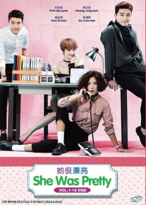 Korean Drama DVD: She Was Pretty (VOL.1 - 16 End) Complete Series FREE SHIPPING