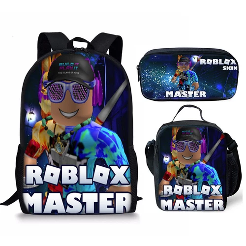 Roblox Game Backpack School Rucksack Shoulder Bag Lunch Bag Pencil Kids Gift new - Picture 21 of 50