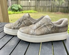 J/Slides Snake Women s Leather Uppers. Snake Print. Size 7.5