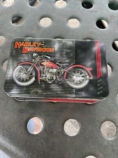 Harley Davidson Historical Playing Cards Tin 1903-1950 Cards Sealed 2 Decks  M 2