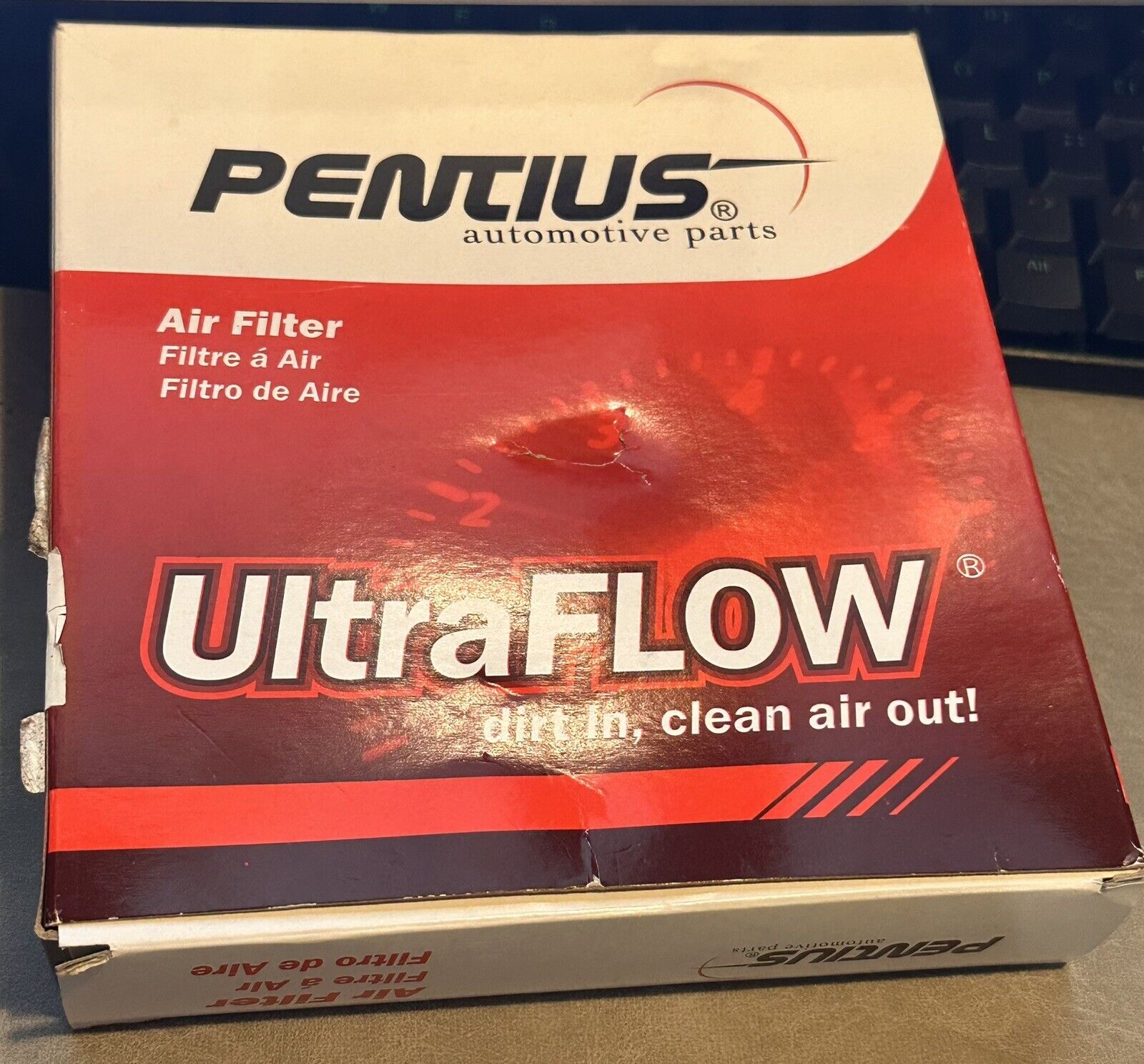 Pentius PAB10544 UltraFlow Air Filter-V36 for Enhanced Engine Performance