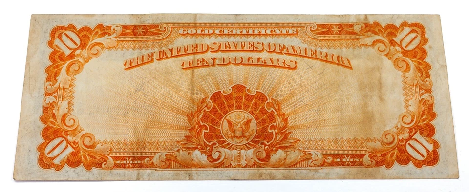 Series of 1922 Gold Certificate in Very Fine VF Condition Fr #1173 - Image 2 of 4