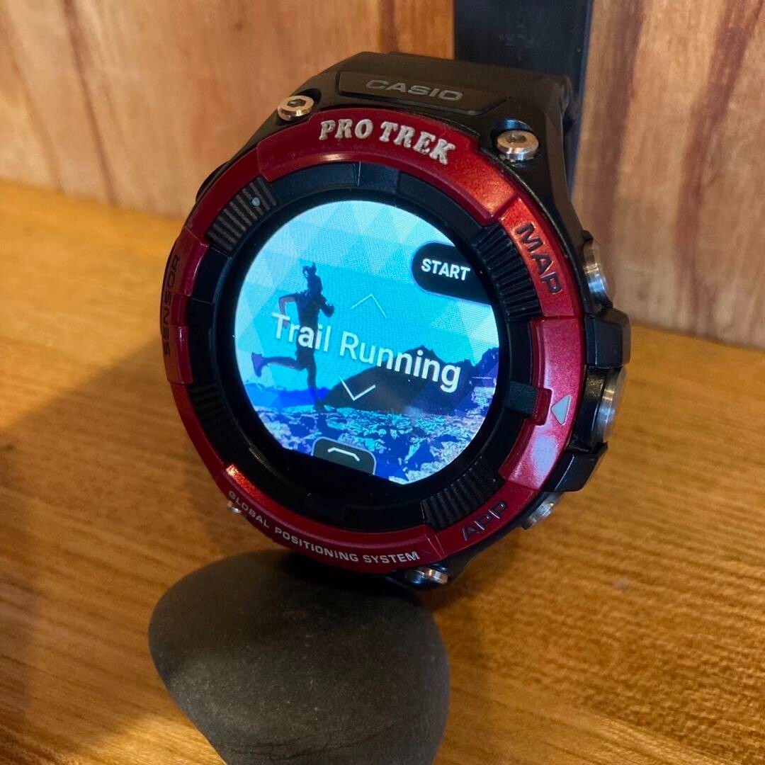 Casio PRO TREK WSD-F21HR-RD Smart Red BLUETOOTH with charging
