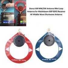 Donut AM MW/SW Middle Wave Shortwave Mini Loop Antenna for Malahiteam DSP DSP2 U