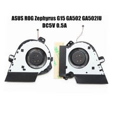 Fans for ASUS ROG Zephyrus G15 GA502 IU IV CPU FANS 13NR0210AM0901 6033B0079901