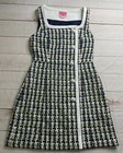 NWT Kate Spade New York Womens Dress Green Multi 6 Pop Tweed Colorful