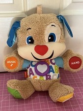 Smart Stages Plush Puppy Dog Fisher Price Laugh and Learn, Interactive Toy