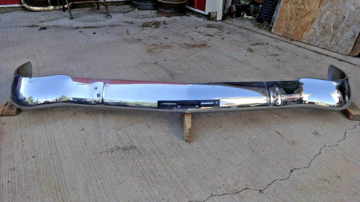 1956 Chevy ONE PIECE FRONT BUMPER Original GM California eBay