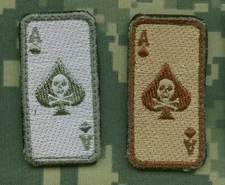 AFSOC TACP JTAC FOWARD COMBAT CONTROL BOMB DROPPER vêlkrö 2-TAB: Ace Death Skull