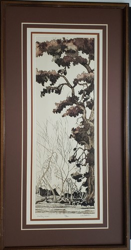 William Coombs (1946-2007) Scarce Large Pencil Signed Ltd. Edition Etching COA